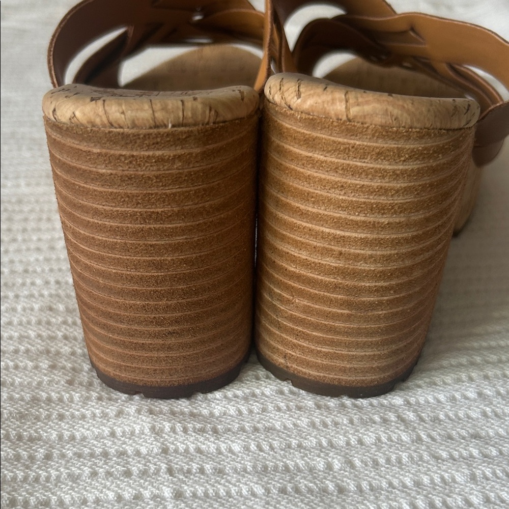 Kork-Ease Tan Leather Mules 8 - Picture 2 of 9